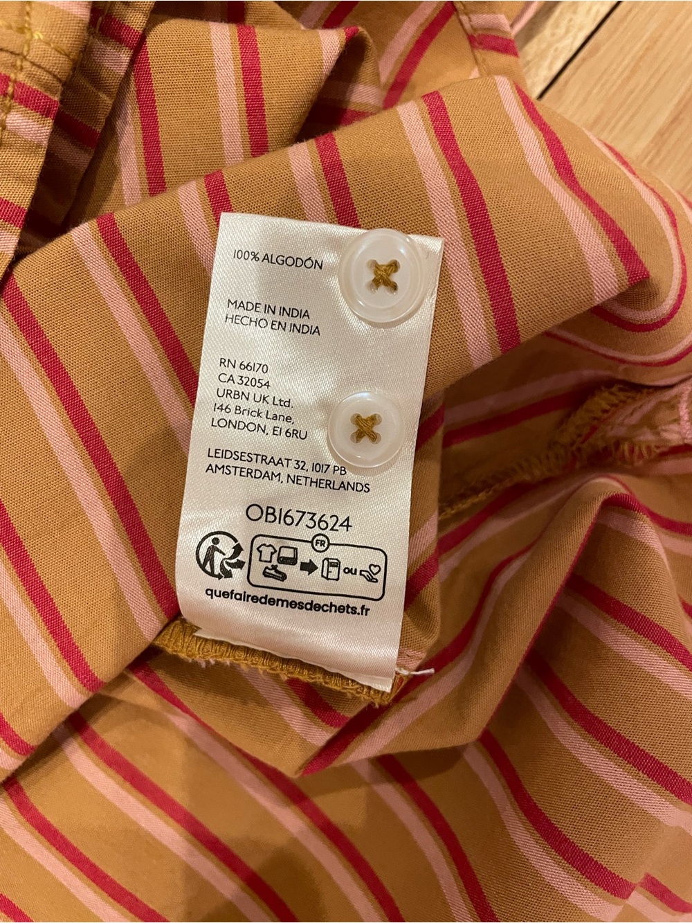 Anthropologie Maeve Striped Button-Down Shirt - Picture 15 of 15